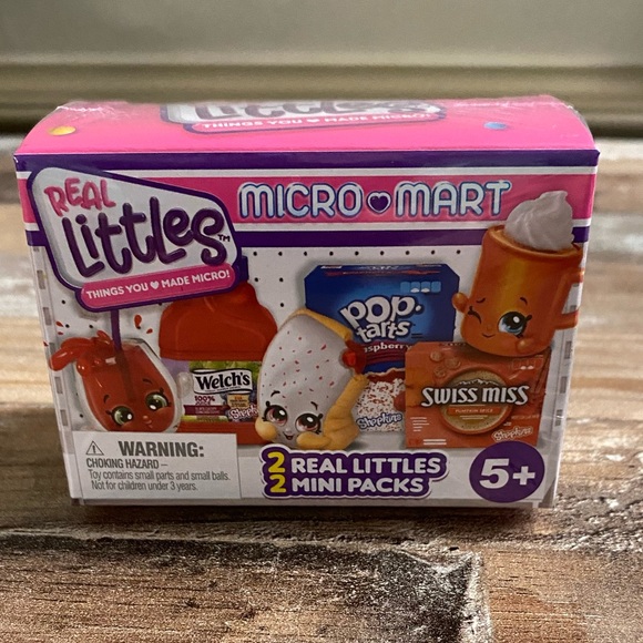 Shopkins Other - 💜 Shopkins, real Littles micro mart, pieces, new